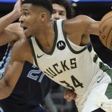 Giannis Antetokounmpo: un contrat en or avec les Bucks. KEYSTONE/AP/Morry Gash